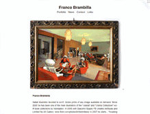 Tablet Screenshot of francobrambilla.com